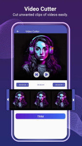 اسکرین شات 1 برنامه Video to Mp3 Converter