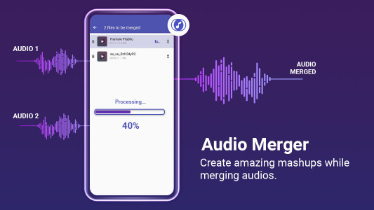 اسکرین شات 6 برنامه Video to Mp3 Converter
