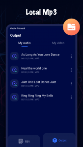 اسکرین شات برنامه MP3 Cutter & Ringtone Maker 2