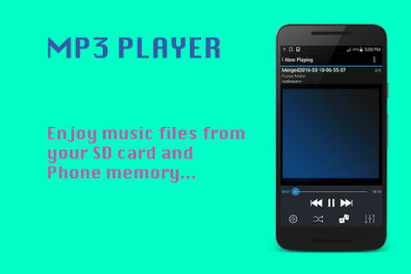 اسکرین شات برنامه mp3 music download player 5