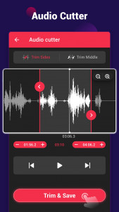 اسکرین شات برنامه Video to MP3 - Video to Audio 4