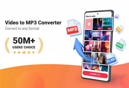 اسکرین شات برنامه Video to MP3 - Video to Audio 1