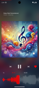 اسکرین شات 2 برنامه Music player Mezzo 2