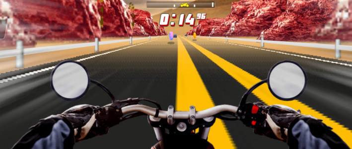 اسکرین شات بازی موتورسواری در خیابان 5
