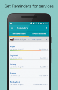 اسکرین شات برنامه Simply Auto: Car Maintenance & Mileage tracker app 4
