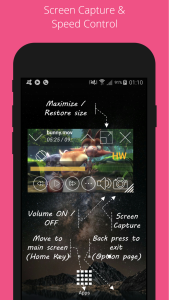 اسکرین شات 4 برنامه Lua Player-Popup Media Player