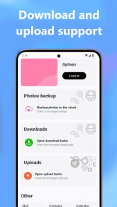 اسکرین شات 4 برنامه Sync: iPhotos & iDrive