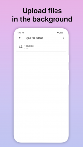 اسکرین شات برنامه Sync for iCloud Drive 4
