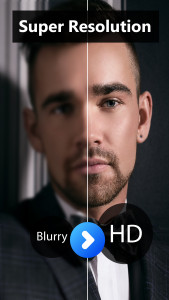 اسکرین شات 4 برنامه Remove Blur: AI Photo Enhancer