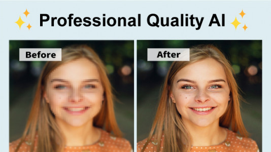 اسکرین شات برنامه Remove Blur: AI Photo Enhancer 1