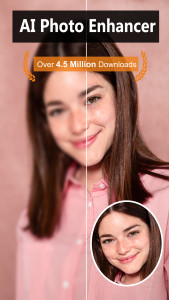 اسکرین شات 2 برنامه Remove Blur: AI Photo Enhancer