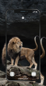 اسکرین شات برنامه 🐯 Lion Wallpapers - Angry 4K | HD Lion Pictures ❤ 7