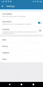 اسکرین شات برنامه Multi Parallel - Multiple Accounts & App Clone 8