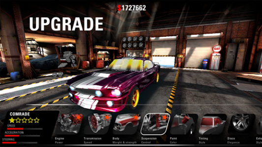 اسکرین شات بازی MUSCLE RIDER: Classic American Muscle Car 3D 3