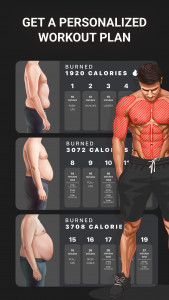 اسکرین شات برنامه Workout Planner Muscle Booster 2