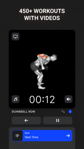 اسکرین شات برنامه Workout Planner Muscle Booster 8