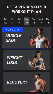 اسکرین شات برنامه Workout Planner Muscle Booster 2