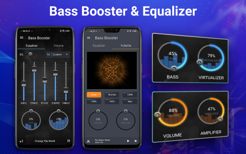 اسکرین شات برنامه Equalizer Pro—Bass Booster&Vol 8