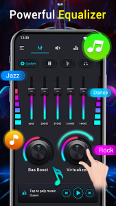 اسکرین شات 2 برنامه Equalizer- Bass Booster&Volume