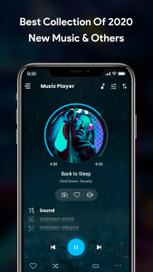 اسکرین شات برنامه Music Player for Android 1