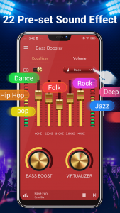 اسکرین شات برنامه Equalizer- Bass Booster&Volume 3