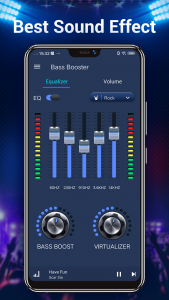اسکرین شات برنامه Equalizer- Bass Booster&Volume 7