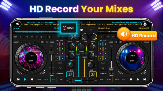 اسکرین شات برنامه DJ Mixer Studio - DJ Music Mix 7