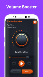 اسکرین شات برنامه Bass Booster - Volume Booster, Sound Equalizer 2
