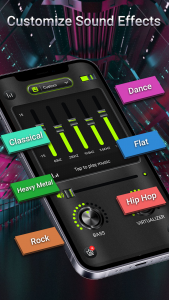 اسکرین شات برنامه Equalizer - Bass Booster&Music 3