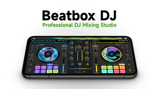 اسکرین شات 1 برنامه DJ Mixer Studio - Music Mixer