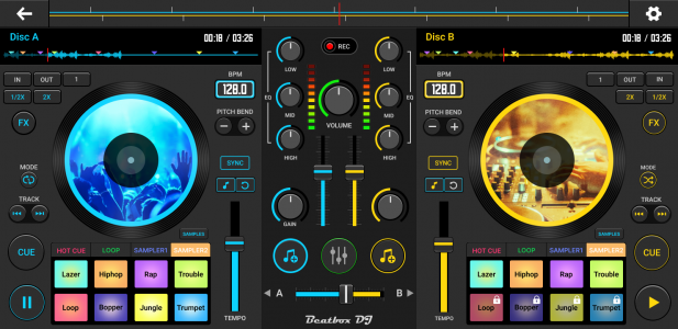 اسکرین شات برنامه DJ Mixer Studio - Music Mixer 2