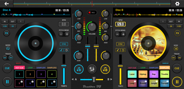 اسکرین شات برنامه DJ Mixer Studio - Music Mixer 1