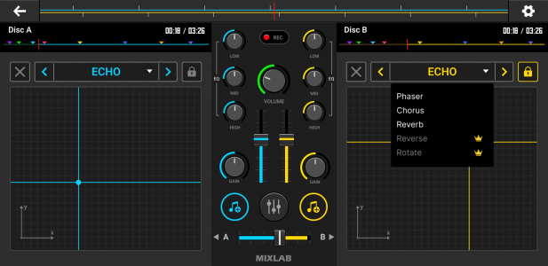 اسکرین شات برنامه DJ Mixer Studio - Music Mixer 4