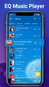 اسکرین شات برنامه Music Player & Audio Player 3