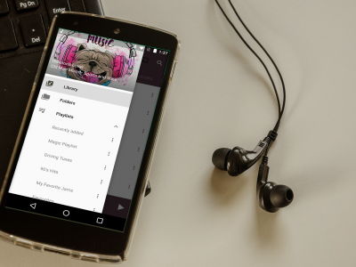 اسکرین شات برنامه Fuel Music Player・Audio Player 4