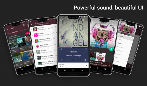 اسکرین شات برنامه Fuel Music Player・Audio Player 1