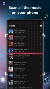 اسکرین شات 2 برنامه Vibe Music:MP3 downloader