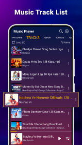 اسکرین شات برنامه Music Player - MP3 Player App 3