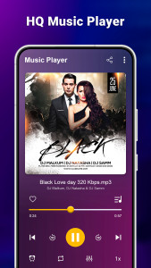 اسکرین شات برنامه Music Player - MP3 Player App 5