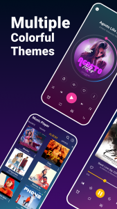 اسکرین شات 1 برنامه Music Player - MP3 Player App