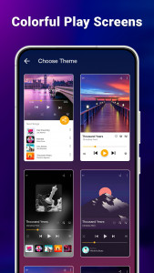 اسکرین شات برنامه Music Player - MP3 Player App 4