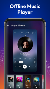 اسکرین شات 2 برنامه Music Player: Mp3 Player