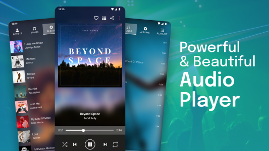 اسکرین شات برنامه Audio & Music Player 6