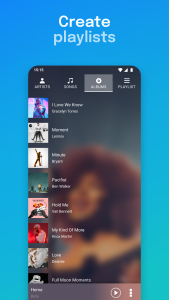 اسکرین شات برنامه Audio & Music Player 3