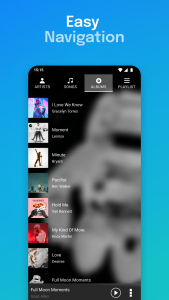 اسکرین شات برنامه Audio & Music Player 5