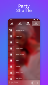 اسکرین شات برنامه Audio & Music Player 4