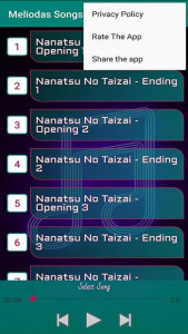 اسکرین شات برنامه Anime Songs Death Note 2
