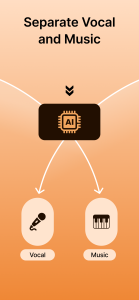 اسکرین شات 1 برنامه Vocal Remover Music Separator