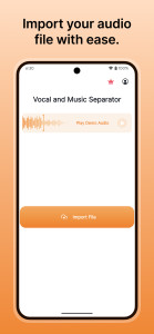 اسکرین شات 3 برنامه Vocal Remover Music Separator