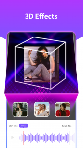 اسکرین شات 2 برنامه Music Video Editor - Vidshow